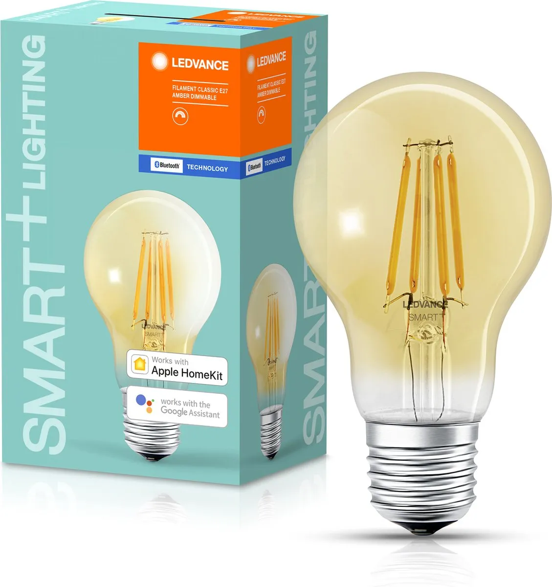 LEDVANCE SMART+ Filament Classic Dimmable E27 6W - Warm wit 2400K - afbeelding 6 van 6