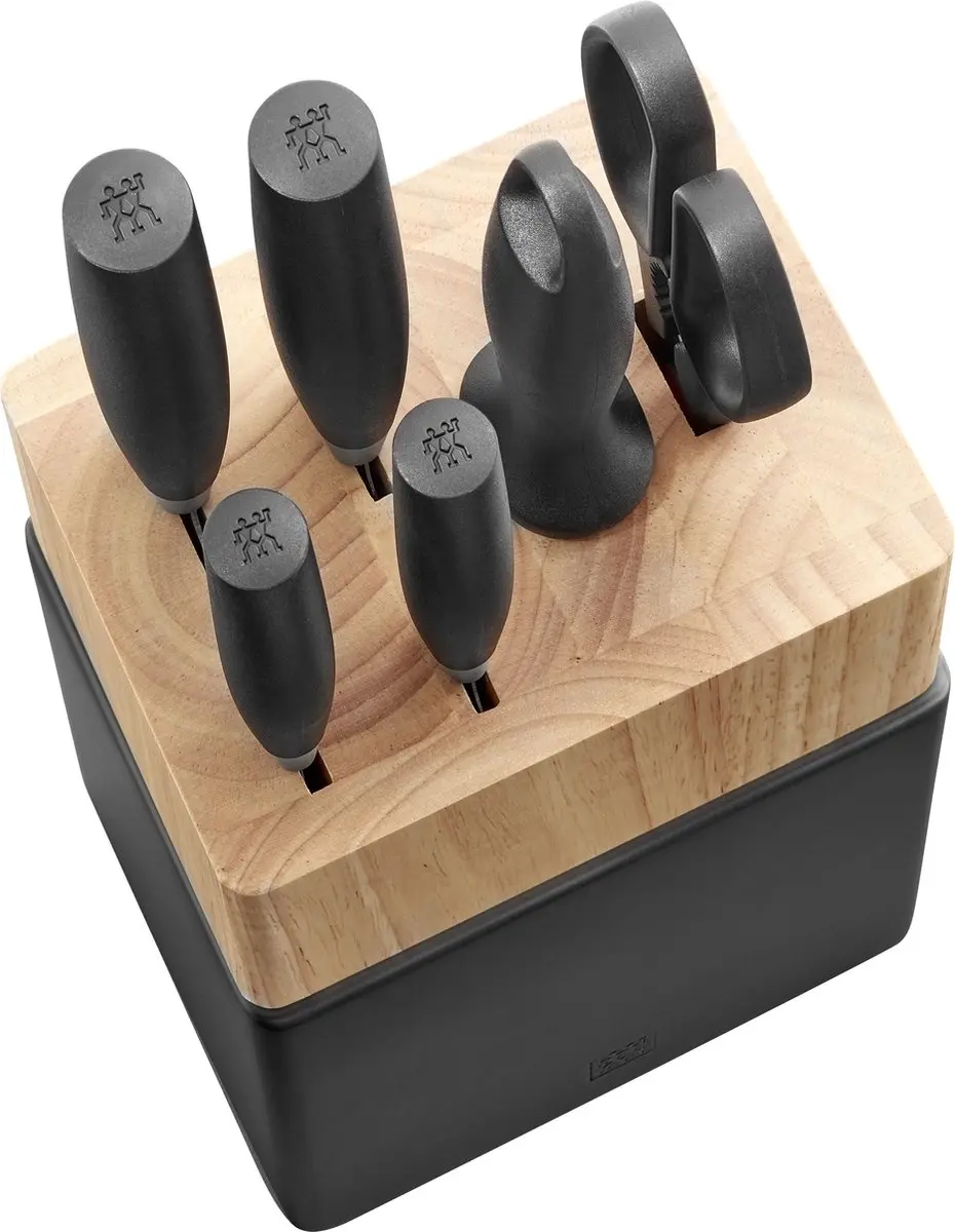 Zwilling Now Messenblok 7-delig - 8 Stuks - Zwart