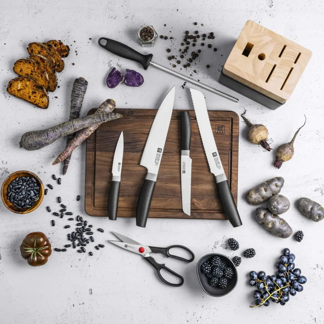 Zwilling Now Messenblok 7-delig - 8 Stuks - Zwart