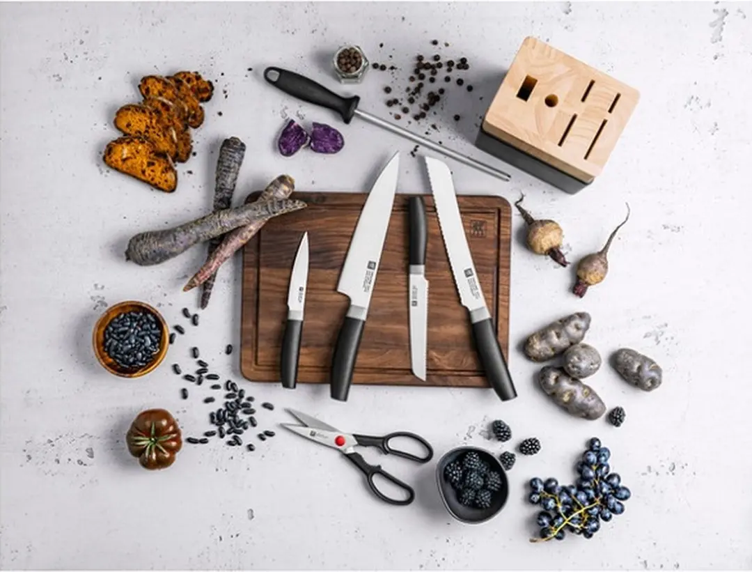 Zwilling Now Messenblok 7-delig - 8 Stuks - Zwart - afbeelding 6 van 6