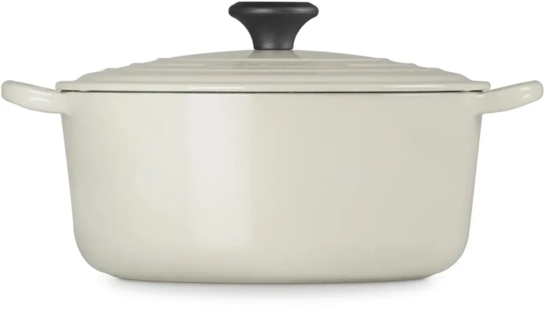 Le Creuset Gietijzeren Braadpan 26cm - 5.3L - Crème