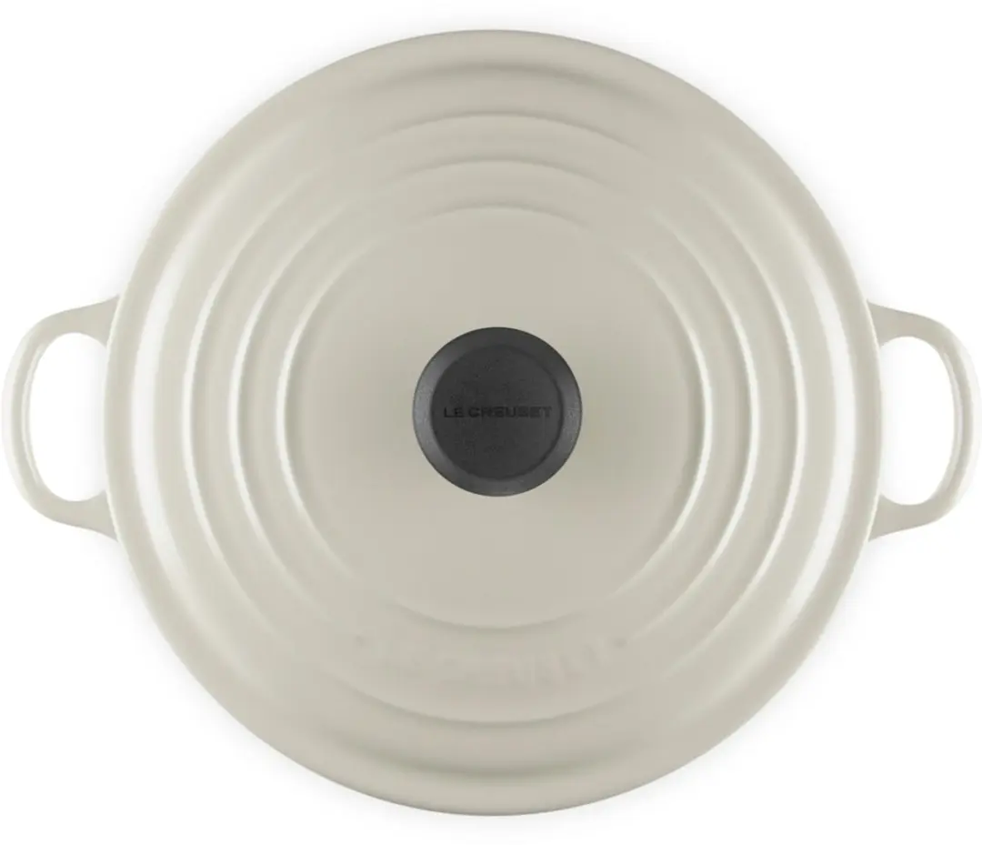 Le Creuset Gietijzeren Braadpan 26cm - 5.3L - Crème