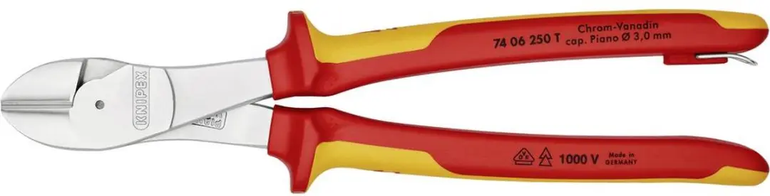 Knipex 74 06 250 T VDE Kracht-zijsnijtang 250mm