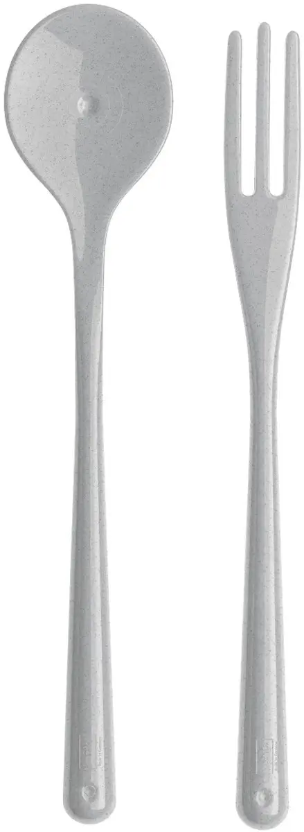 Koziol Napoli Spaghettivork & Lepel - Organic Grijs