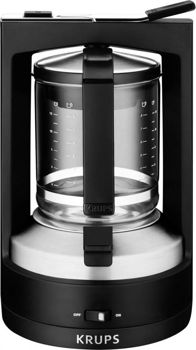 Krups Moka Brew KM4689 Koffiezetapparaat 12 Kopjes - Zwart