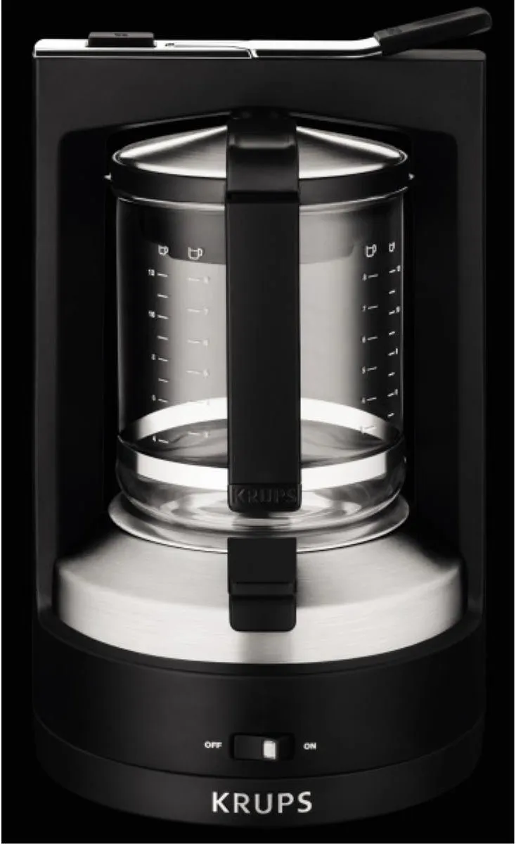 Krups Moka Brew KM4689 Koffiezetapparaat 12 Kopjes - Zwart