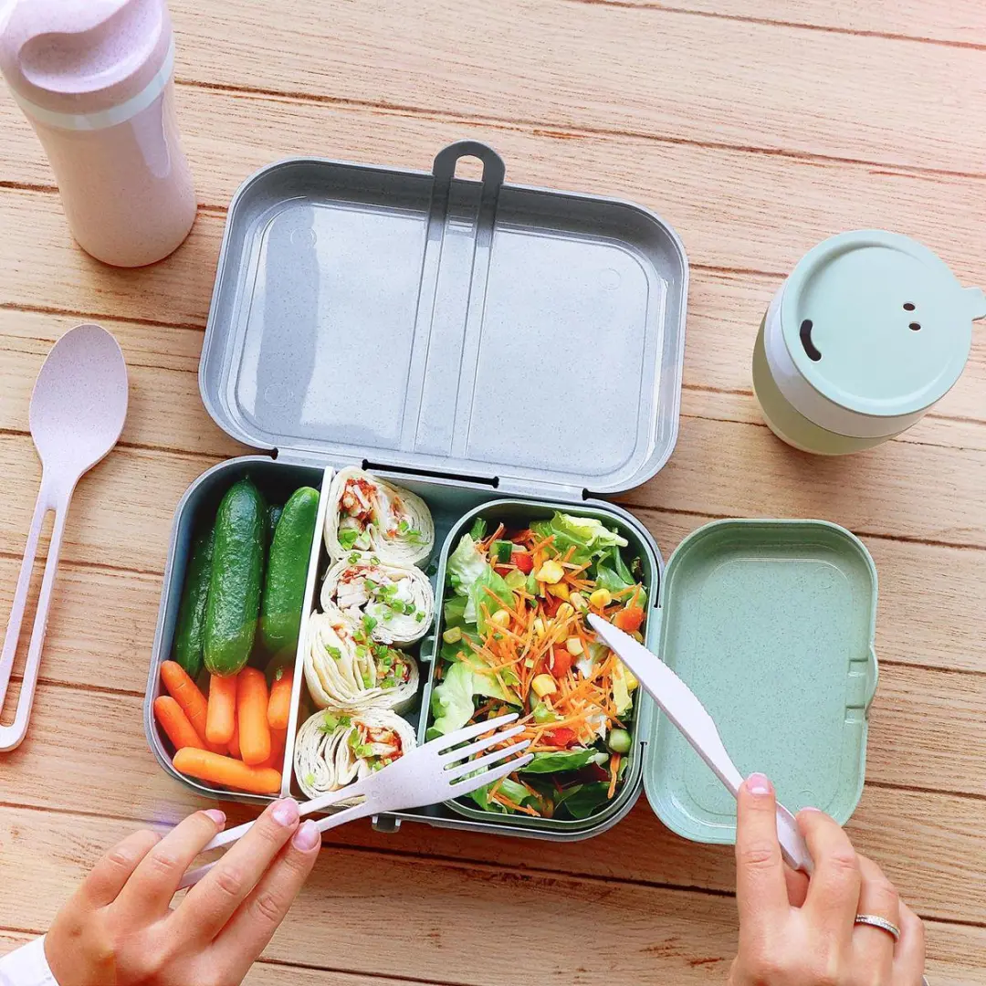 Koziol Lunchbox met Verdeler Pascal L 2.4L - Wit
