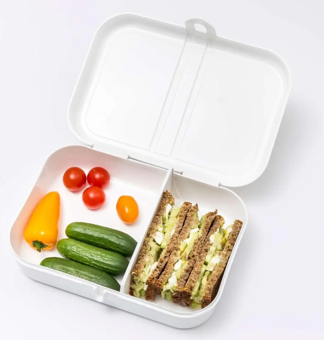Koziol Lunchbox met Verdeler Pascal L 2.4L - Wit