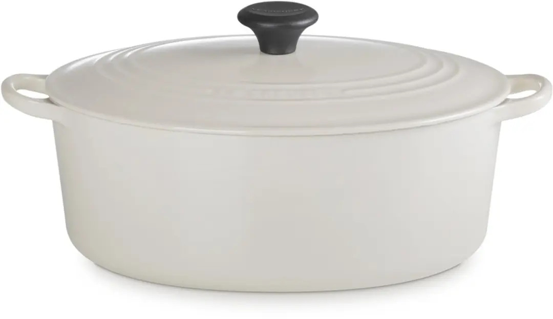 Le Creuset Tradition Ovaal Braadpan 27cm - 4.1L - Crème