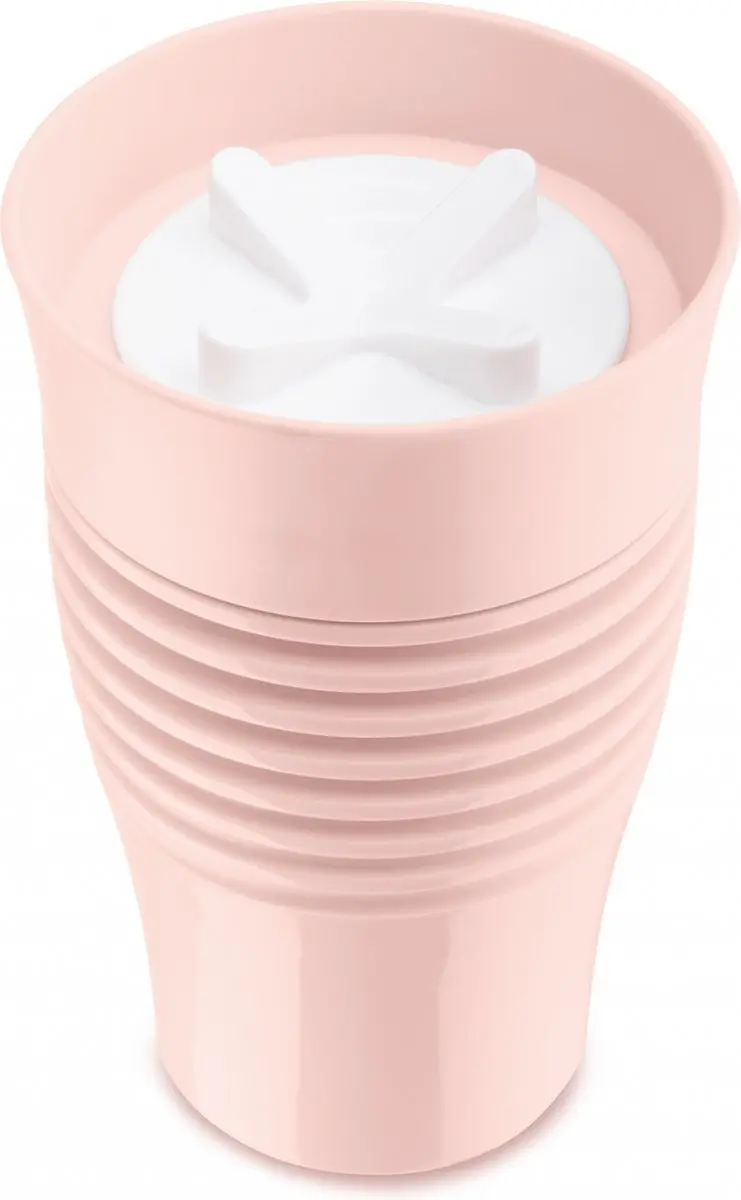 Koziol Safe To Go Thermosbeker 400ml - Roze