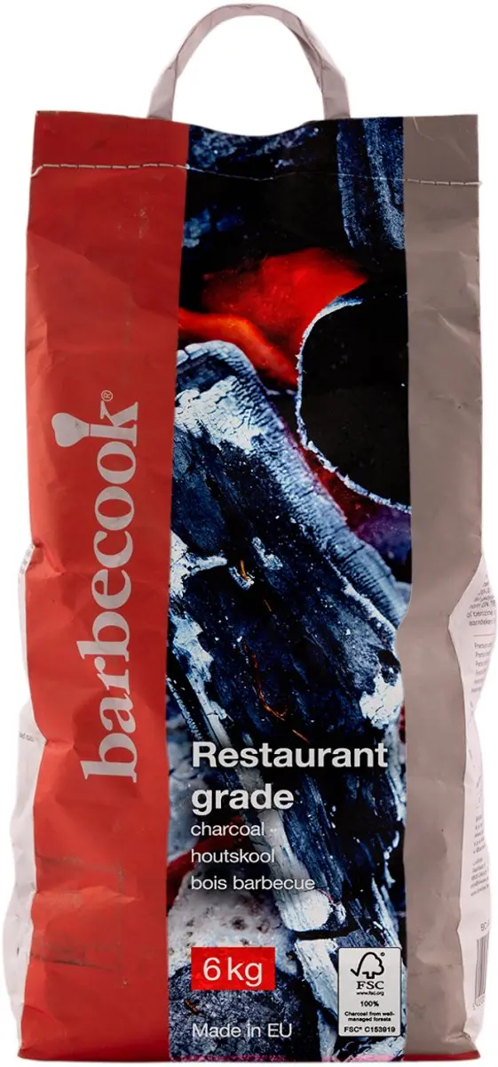 Barbecook Restaurant Grade Houtskool 6kg Mix