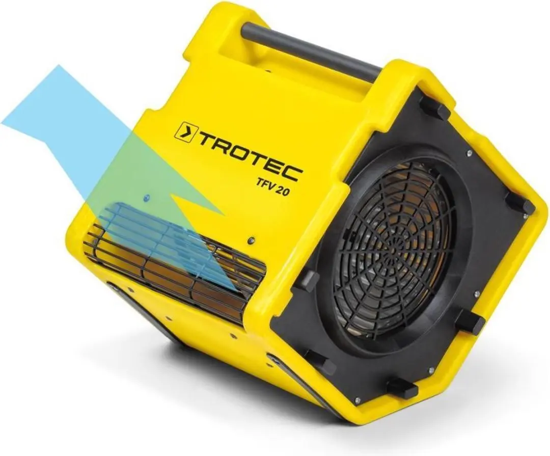 Trotec Turboventilator TFV 20 - Geel