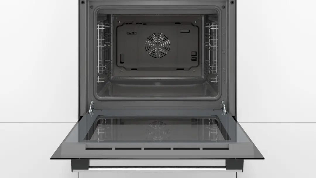 Bosch HBF133BR0 Inbouwoven 66L - 4 standen - Zwart/Roestvrijstaal