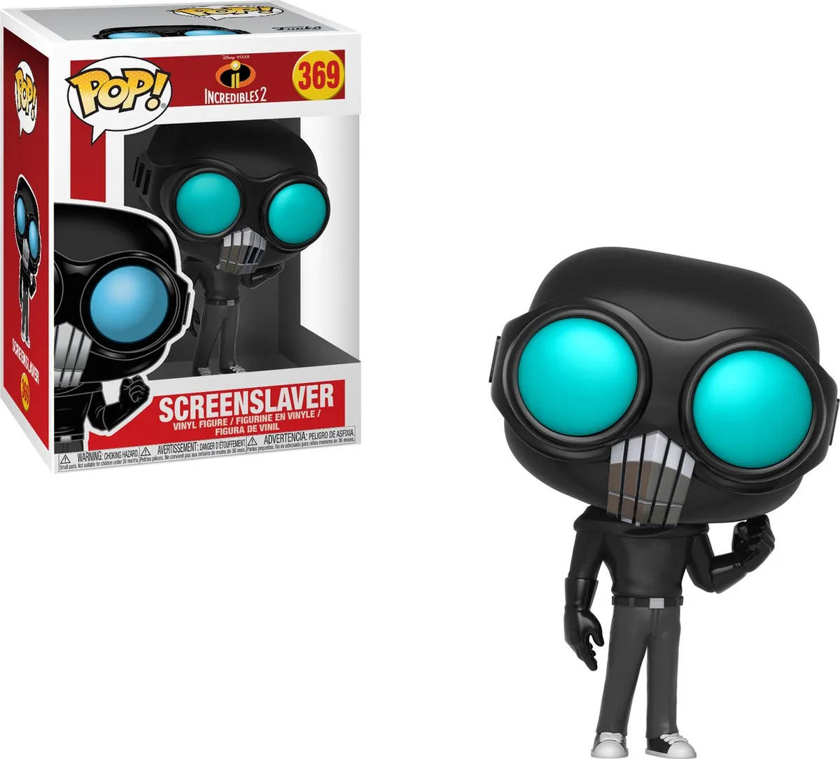 Funko Pop! Disney Pixar The Incredibles 2 Screenslaver #369 Verzamelfiguur - Multicolor