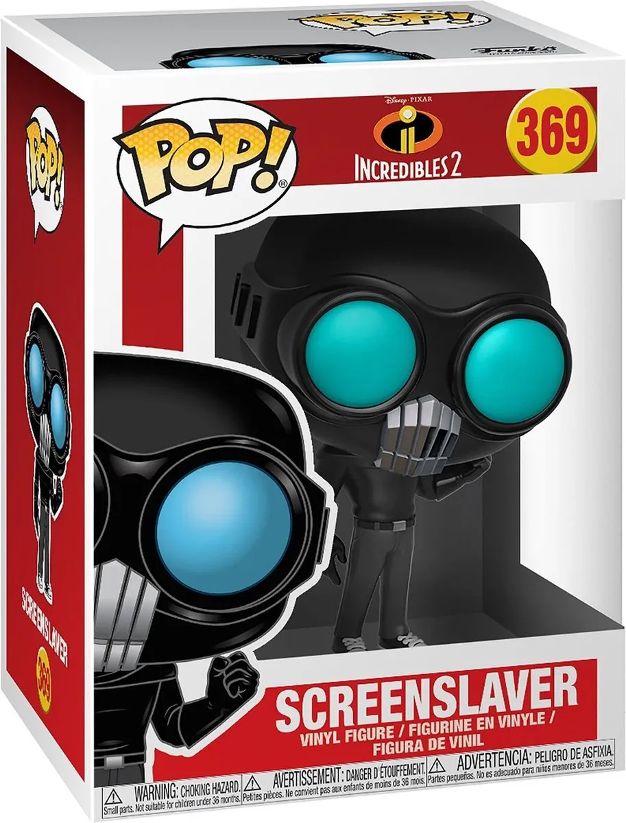 Funko Pop! Disney Pixar The Incredibles 2 Screenslaver #369 Verzamelfiguur - Multicolor