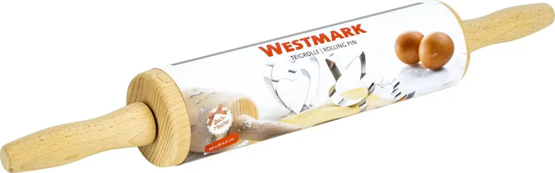 Westmark Woody Deegroller Beukenhout 46cm - Lichtbruin - afbeelding 6 van 6