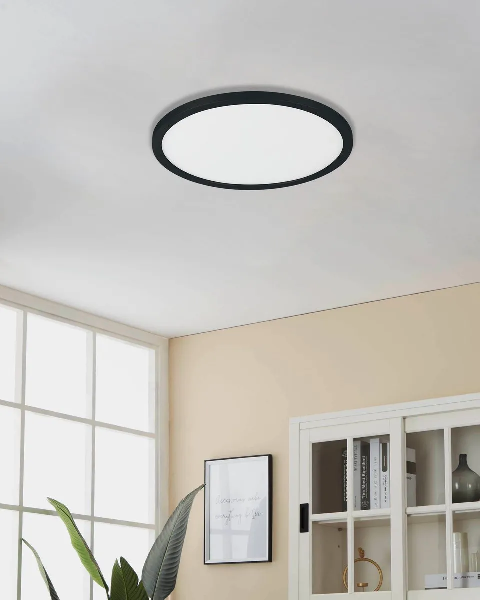 Eglo Campaspero Plafondlamp 29,5cm - Zwart