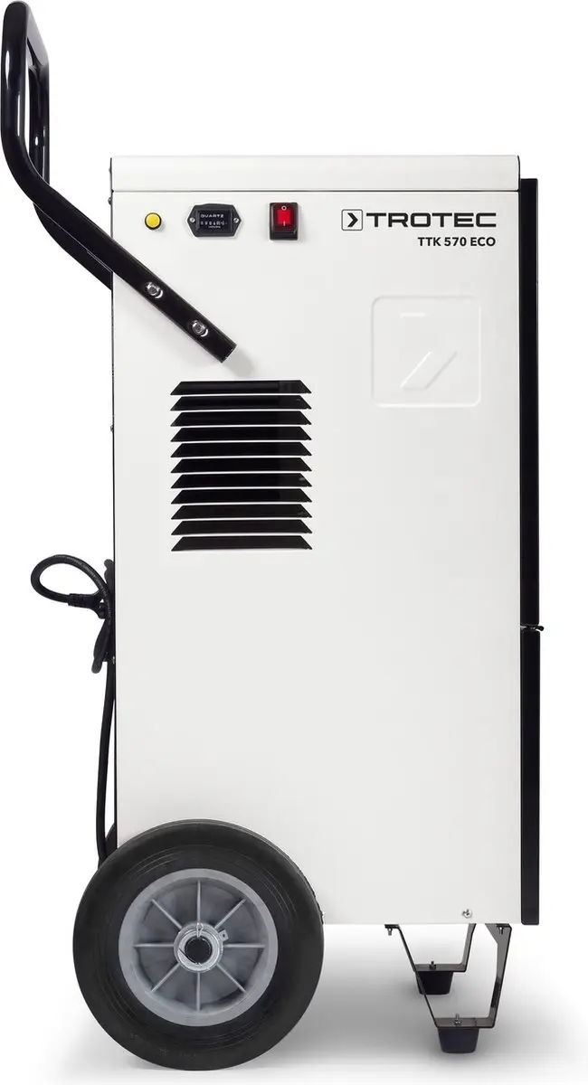 Trotec TTK 570 ECO Industriële Luchtontvochtiger - 223W - 440m² - Wit/Zwart
