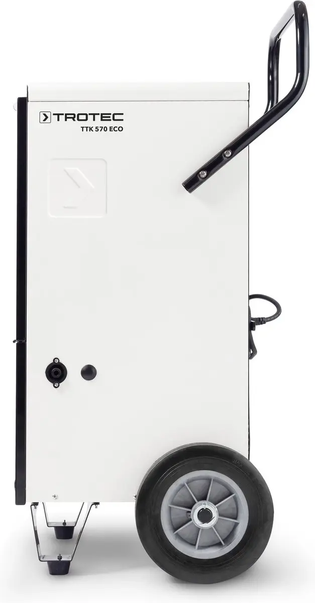 Trotec TTK 570 ECO Industriële Luchtontvochtiger - 223W - 440m² - Wit/Zwart