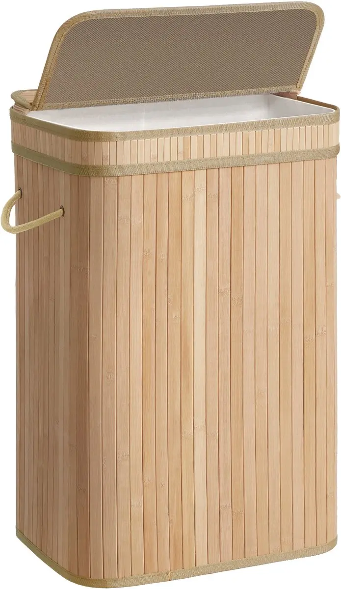 Songmics LCB061N01 Wasmand met Deksel 72L