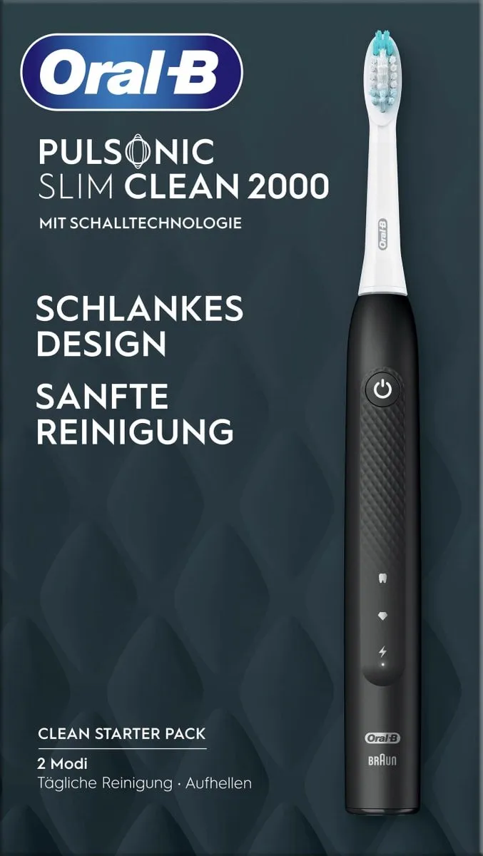 Oral-B Pulsonic Slim Clean 2000 Elektrische Tandenborstel - Zwart