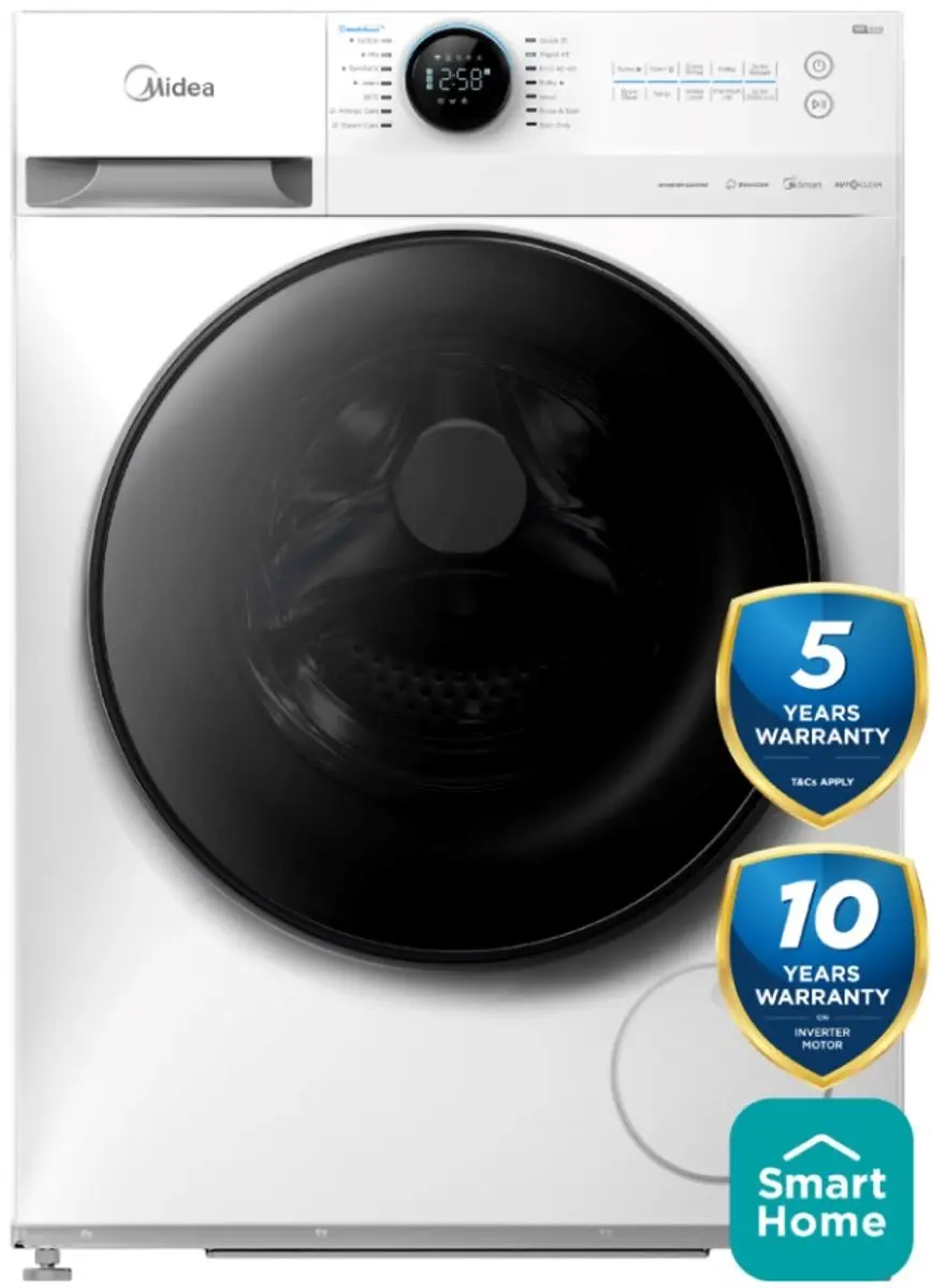 Midea MF200W90WB/W-HR Wasmachine 9kg