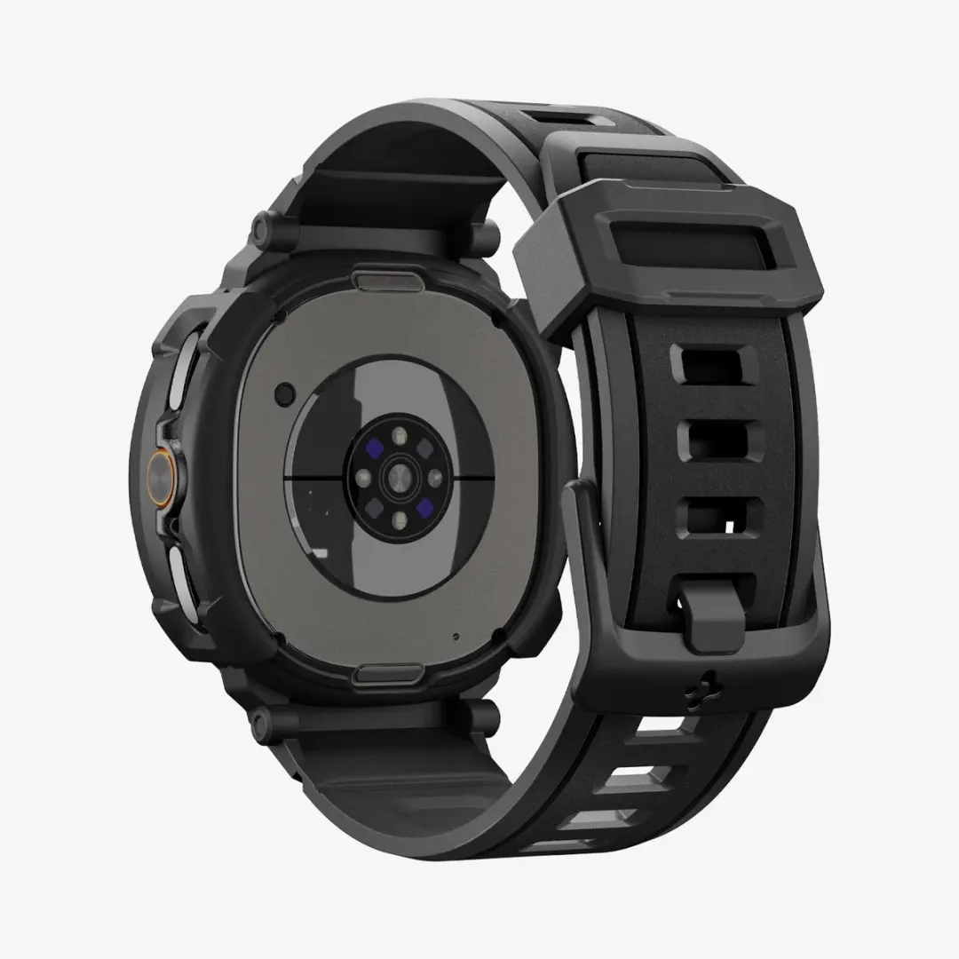 Spigen Rugged Armor Pro Band Samsung Galaxy Watch 8 Classic 46mm - Zwart