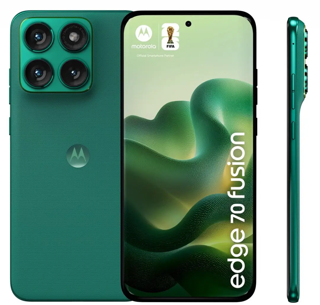 Motorola Moto Edge 70 Fusion PBBD0005SE Smartphone 5G - 8GB/256GB - Sport Groen