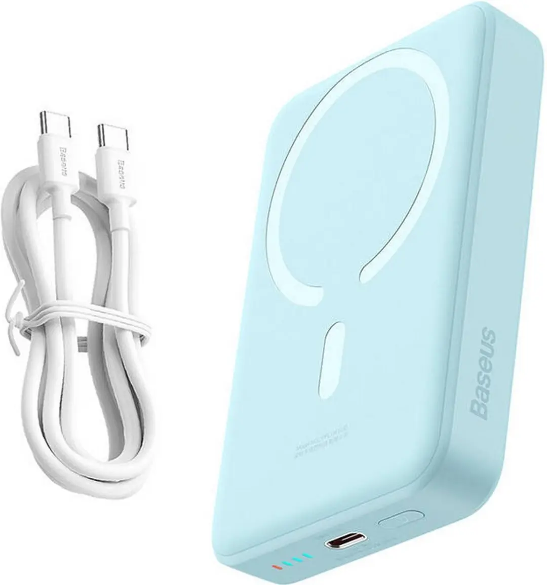 Baseus Mini Powerbank 10000mAh Blauw - 30W MagSafe