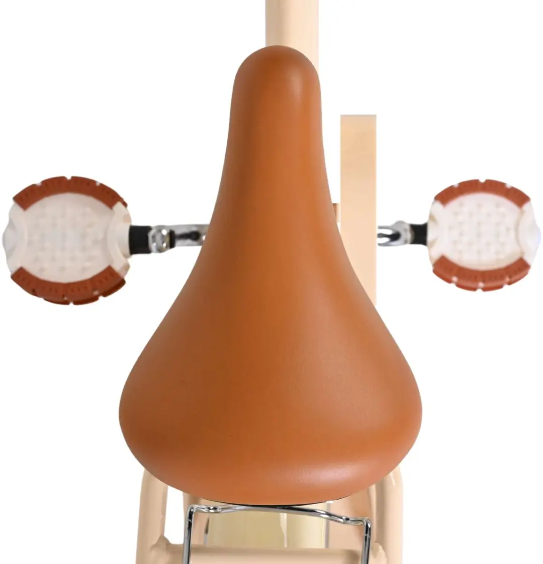 Volare Ashley Kinderfiets 14 inch - 1 Versnelling - Crème - afbeelding 6 van 6