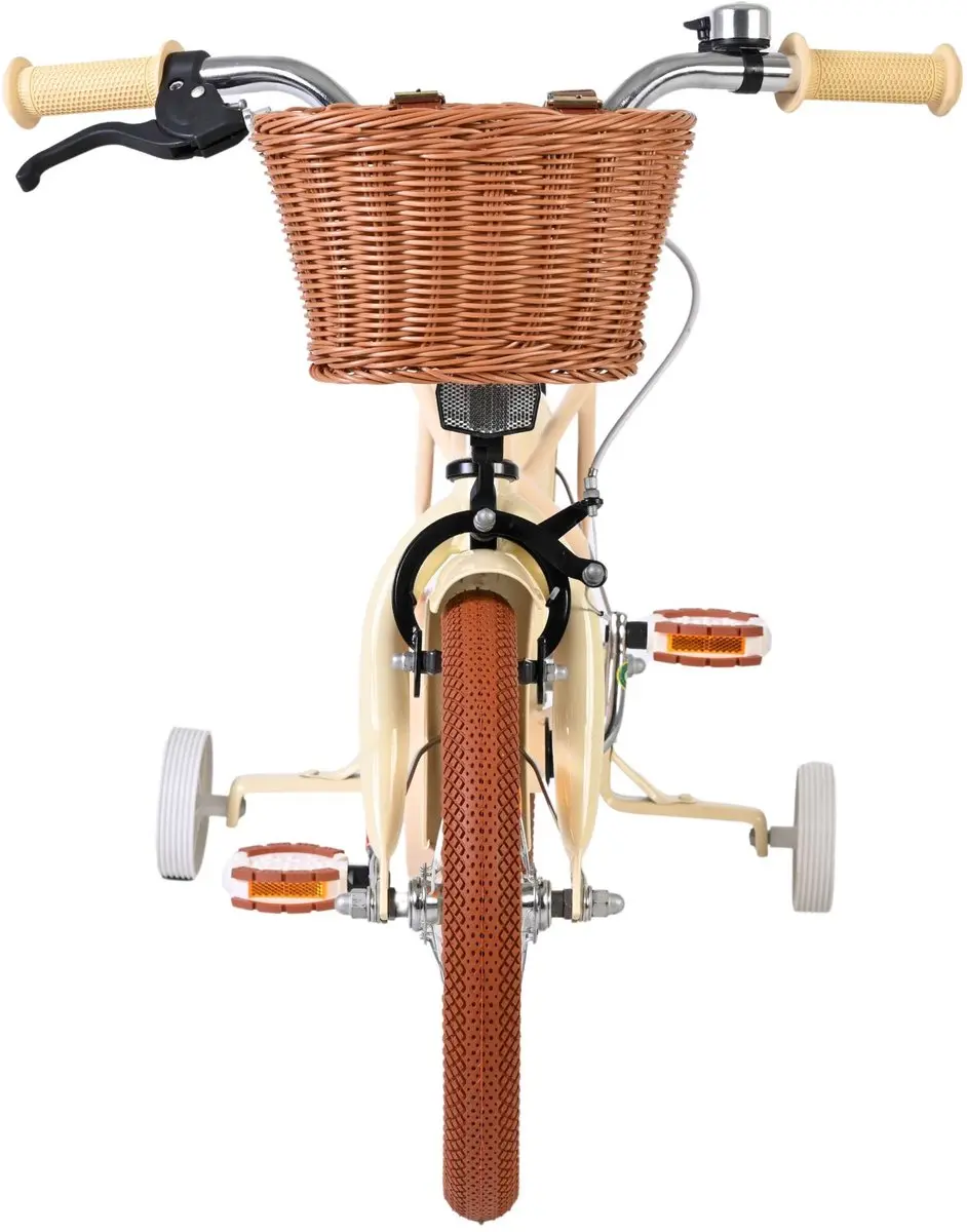 Volare Ashley Kinderfiets 14 inch - 1 Versnelling - Crème