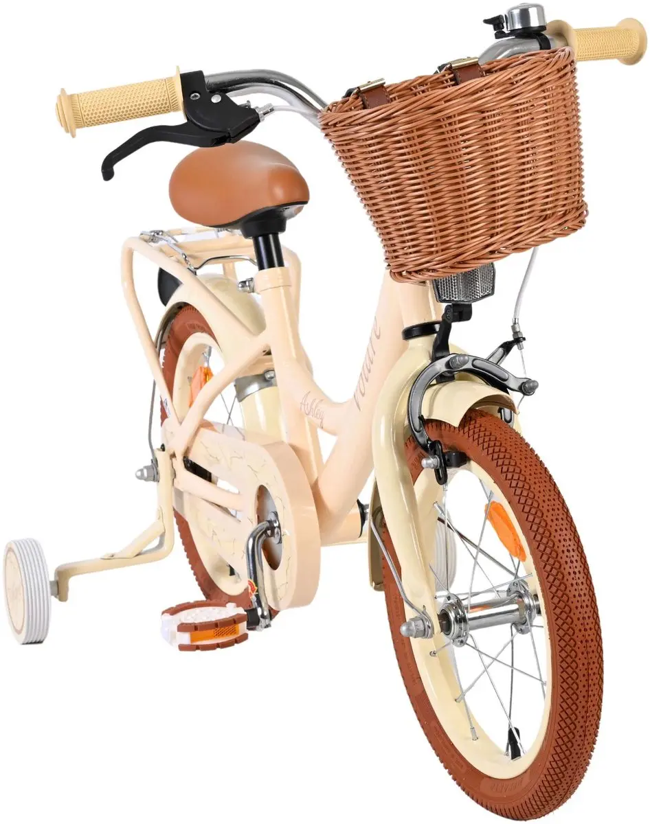 Volare Ashley Kinderfiets 14 inch - 1 Versnelling - Crème