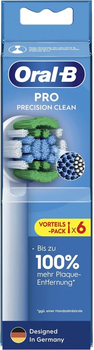 Oral-B Pro Precision Clean Tandenborstels - 6 Stuks - Wit
