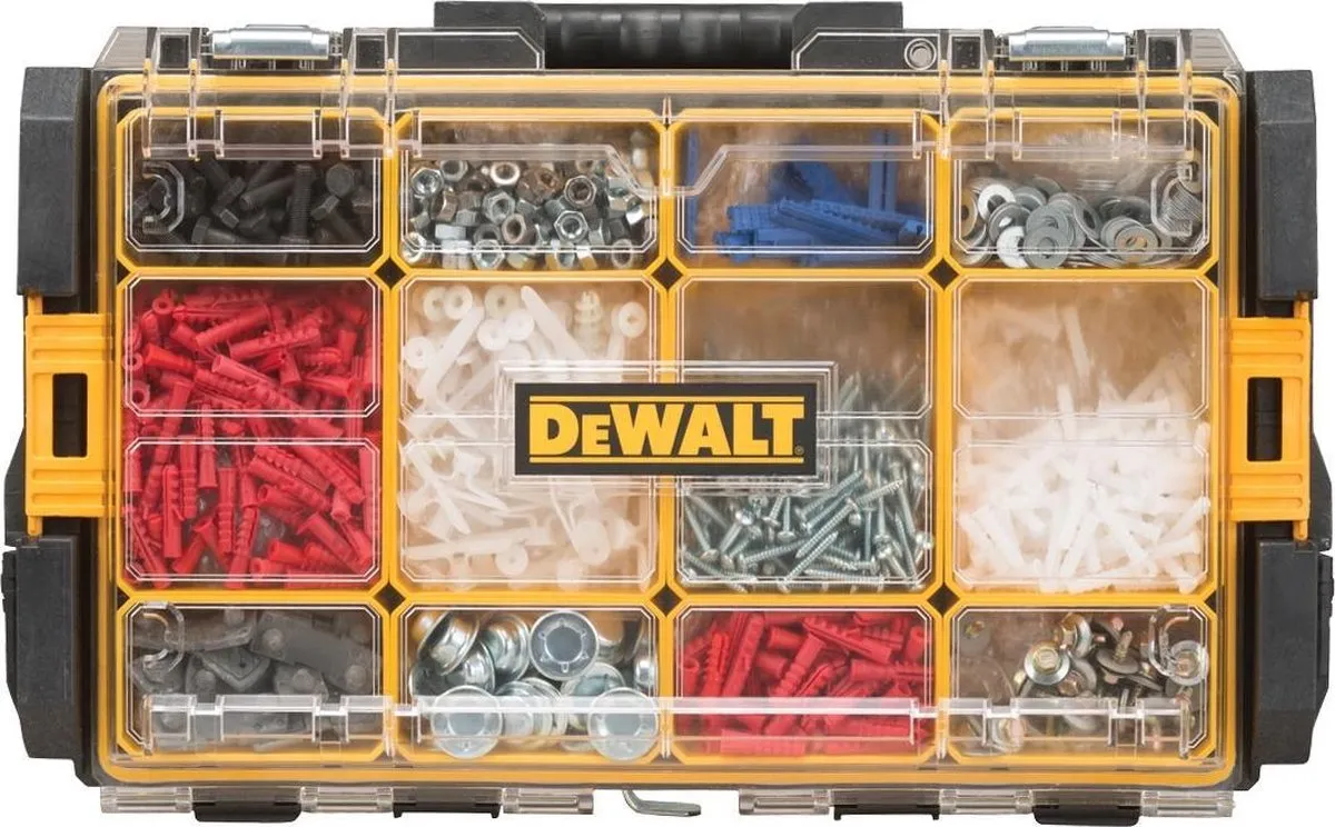 DeWalt DS150 ToughSystem Organizer DWST1-75522 - 13 Compartimenten - Zwart