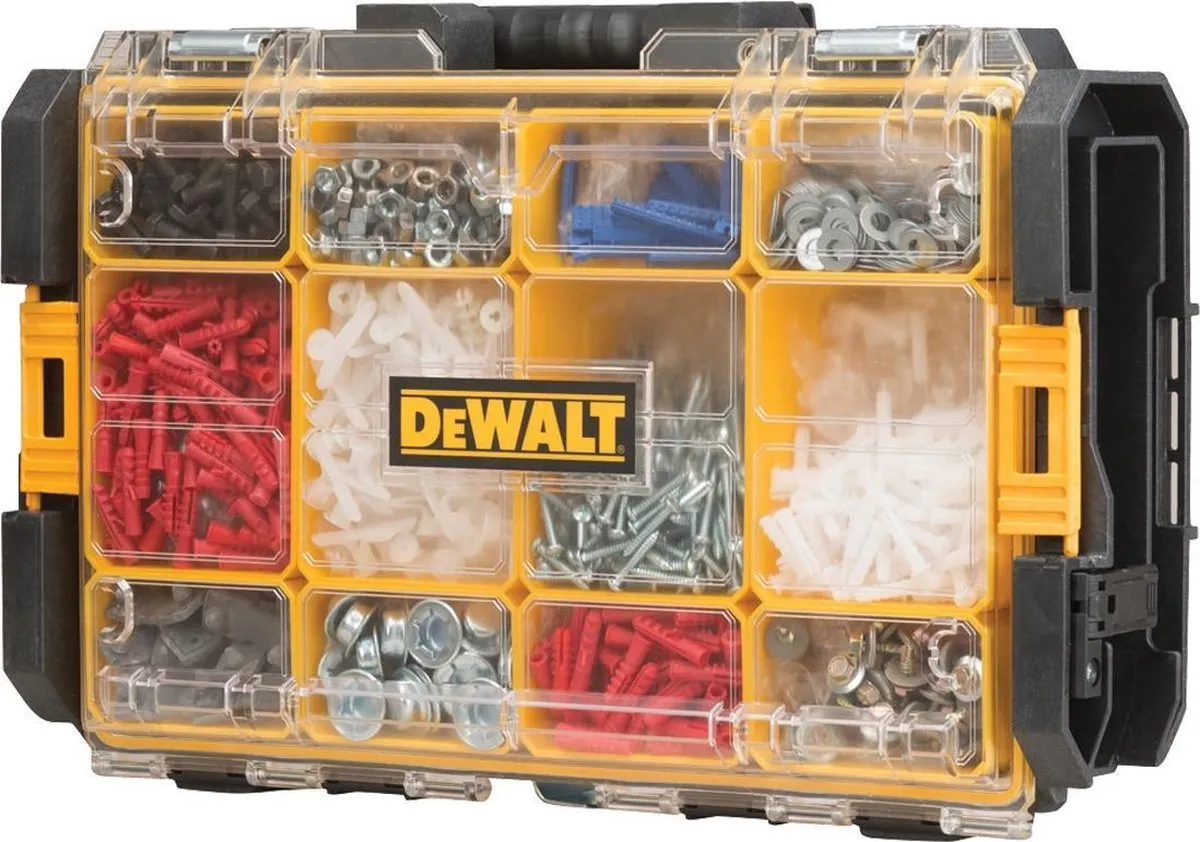 DeWalt DS150 ToughSystem Organizer DWST1-75522 - 13 Compartimenten - Zwart
