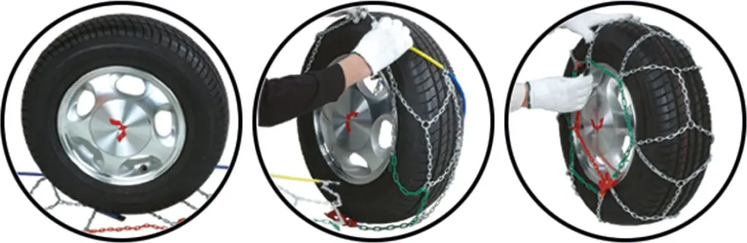 Carpoint Sneeuwkettingen KNN-50-9mm - Zilver
