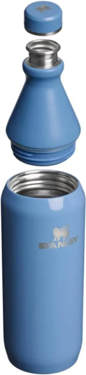 Stanley All Day Slim Bottle 0.59L - RVS Drinkfles - Blauw