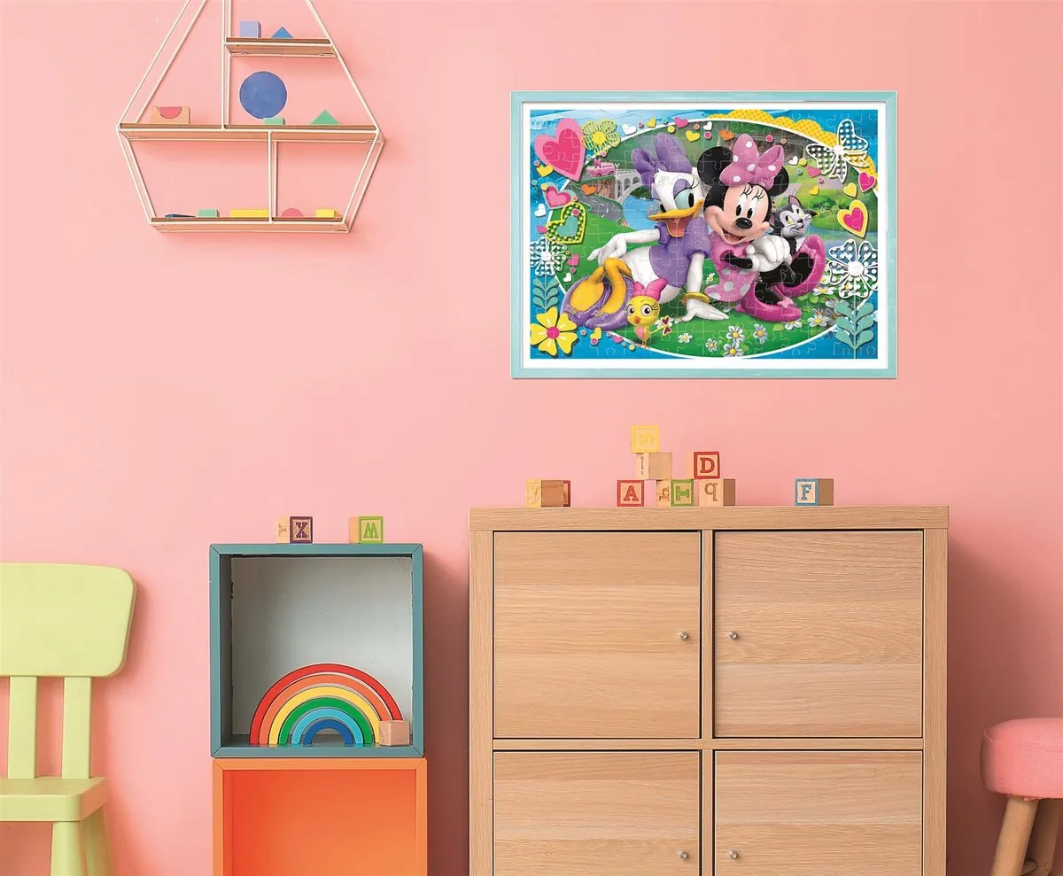 Clementoni Minnie Mouse Picknick Puzzel 104 Stukjes - Multicolor