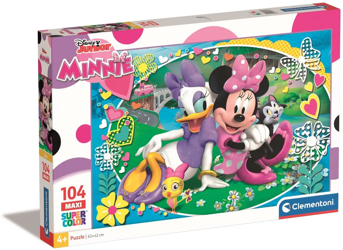 Clementoni Minnie Mouse Picknick Puzzel 104 Stukjes