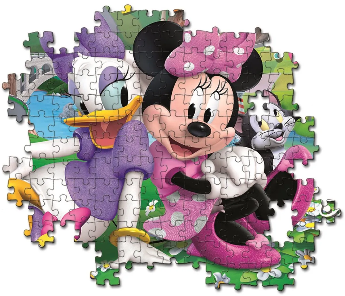 Clementoni Minnie Mouse Picknick Puzzel 104 Stukjes - Multicolor