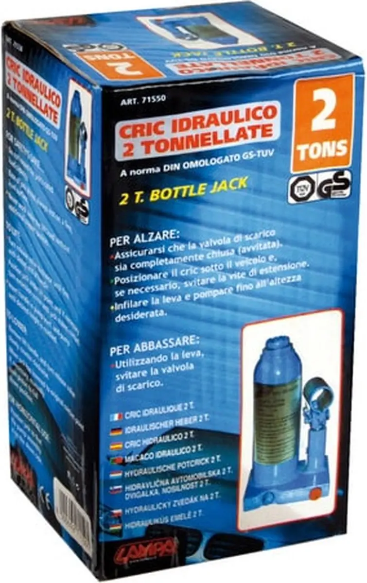 Lampa Potkrik 2000 KG - Zwart