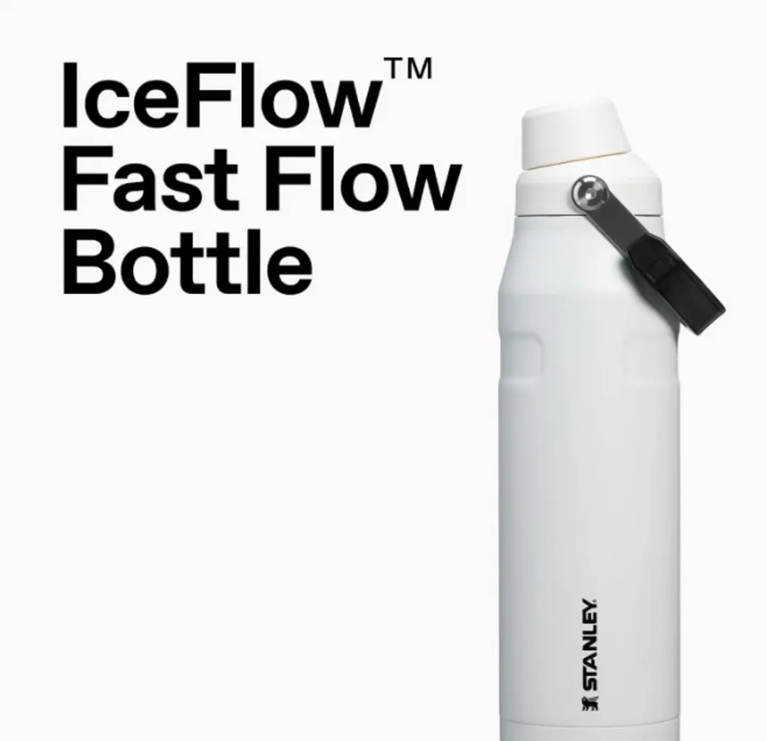 Stanley IceFlow Flip Straw 2.0 Waterfles 0.71L - Toast