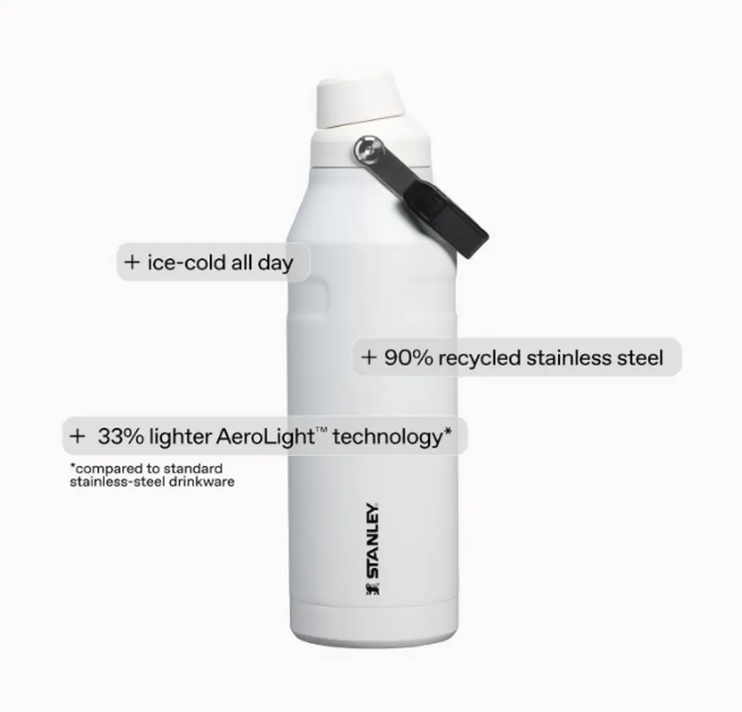 Stanley IceFlow Flip Straw 2.0 Waterfles 0.71L - Toast