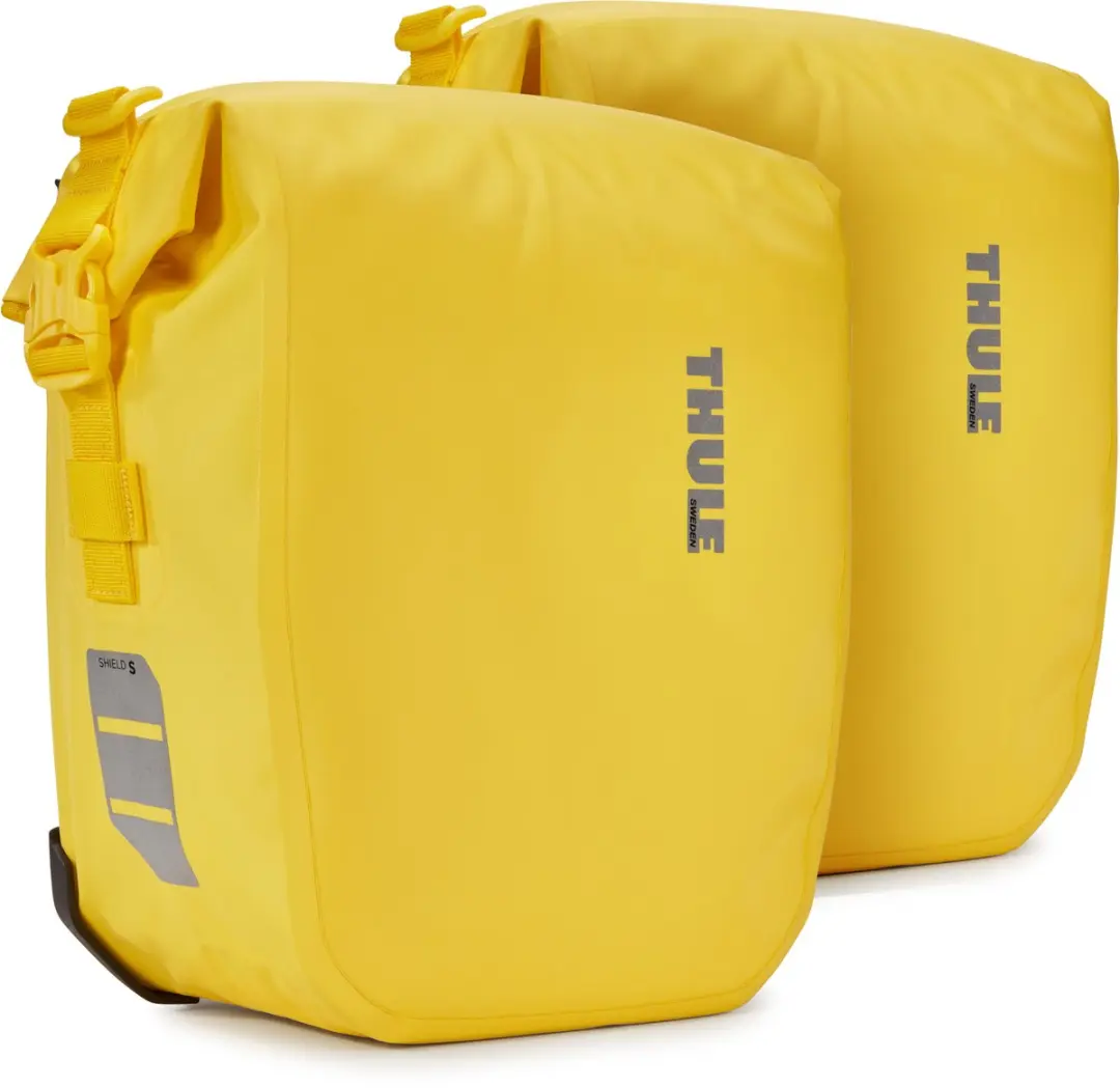 Thule Shield Fietstas - 26L (2x13L) Geel - afbeelding 2 van 6