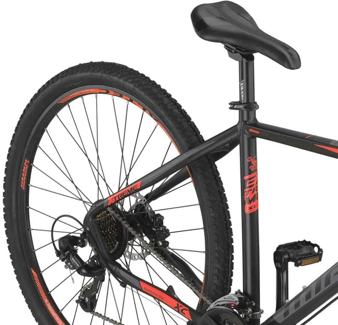 Umit Mirage Hardtail Mountainbike 27.5" - 50cm - 21V - Zwart/Oranje