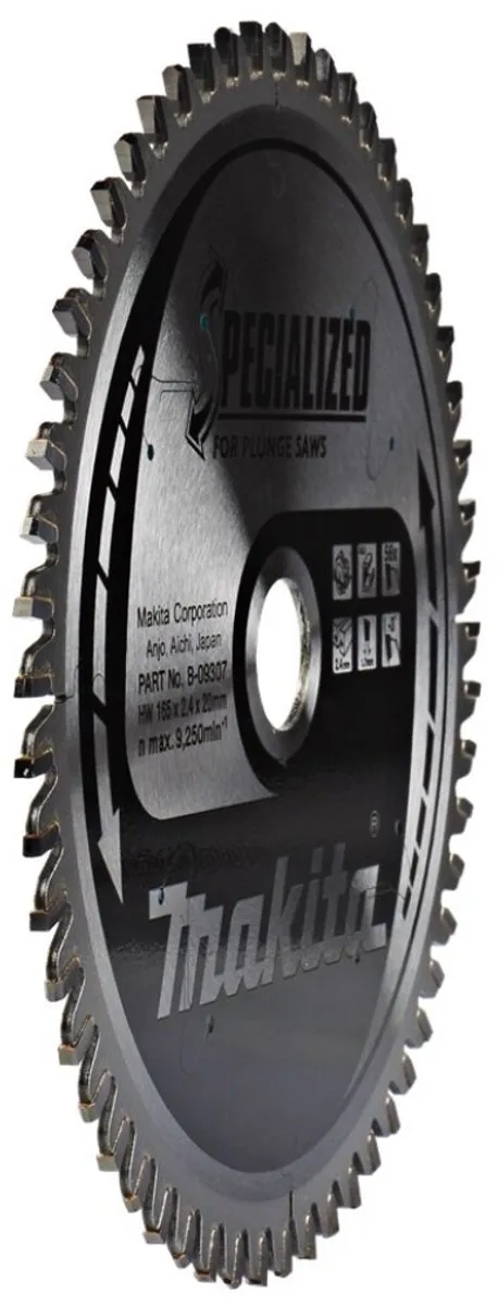 Makita B-33021 Invalcirkelzaagblad Aluminium 165mm - 56T