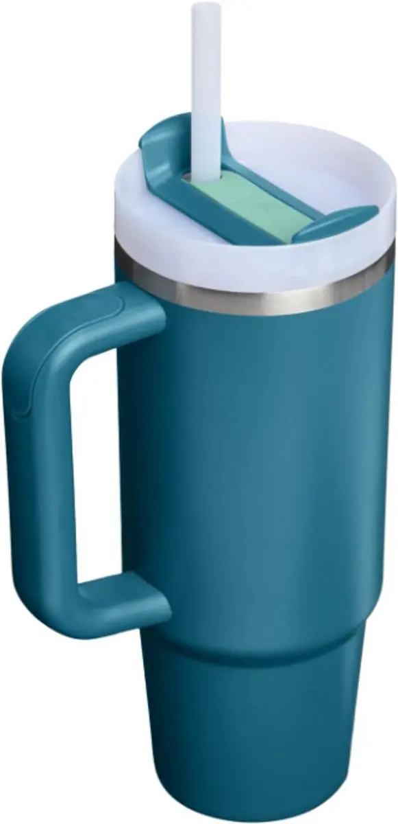 Stanley Quencher H2.0 Flowstate Tumbler 0.89L - Coastal Teal - afbeelding 4 van 4