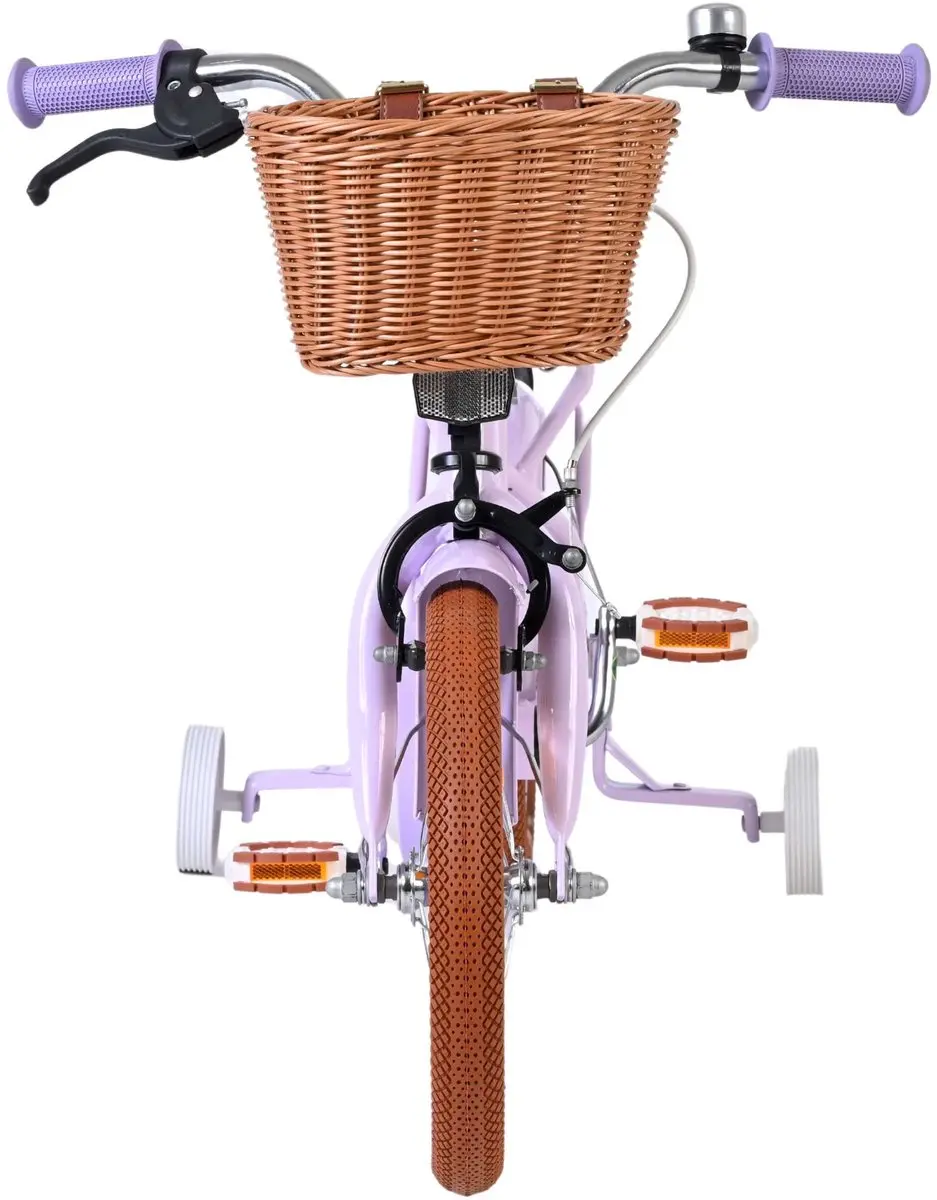Volare Ashley Kinderfiets 14 inch - 1 Versnelling - Lila