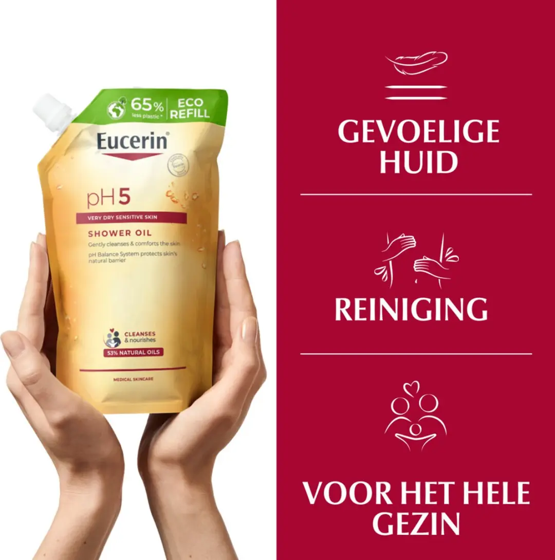 Eucerin pH5 Doucheolie Navulverpakking 1200ml