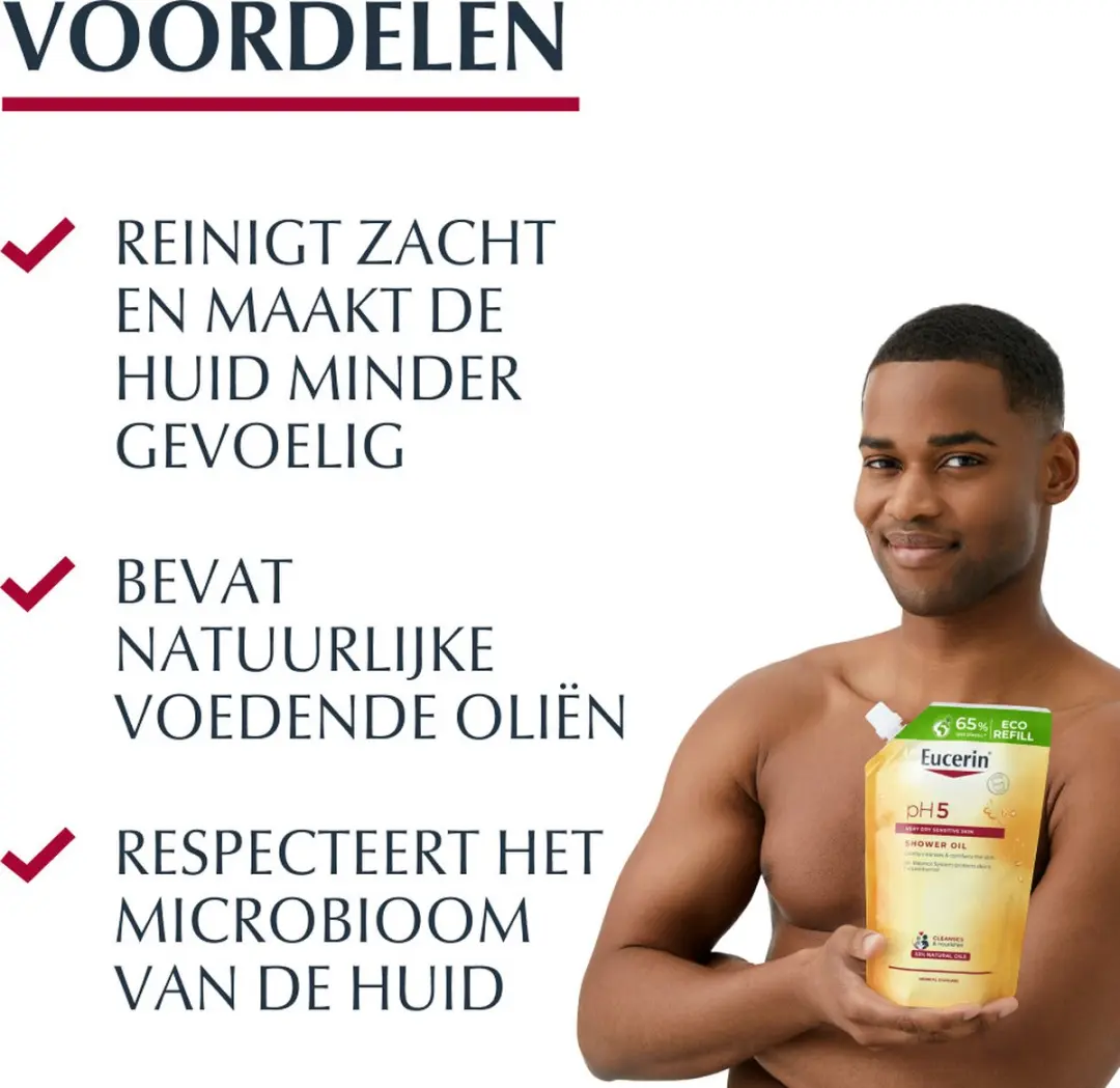 Eucerin pH5 Doucheolie Navulverpakking 1200ml
